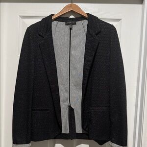 Mango Black Sparkle Blazer